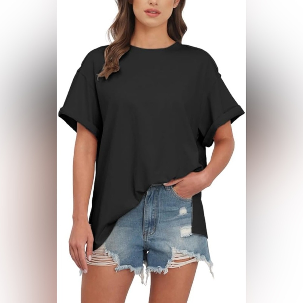 Women's Oversized Short Sleeve T Shirt